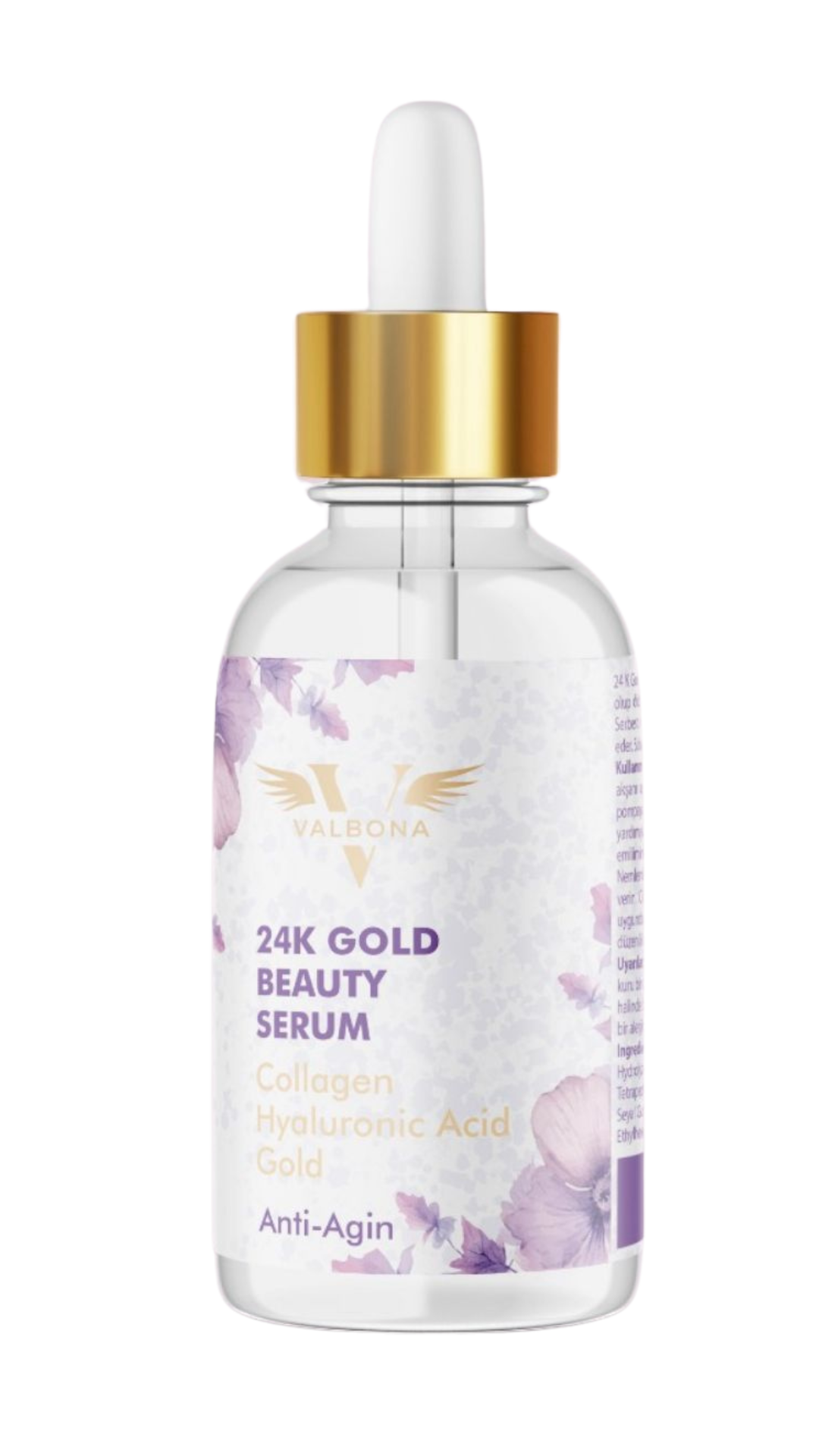 Valbona 24K Gold Serum - Altın Parçacıklı Cilt Sıkılaştırıcı ve Gençleştirici Serum