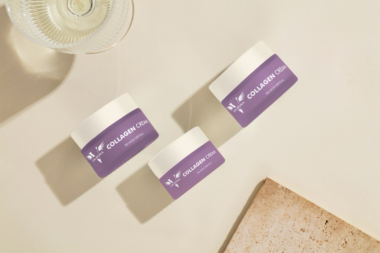 Valbona Collagen Cream - Yoğun Nemlendirme ve İnce Çizgi Karşıtı Bakım Kremi