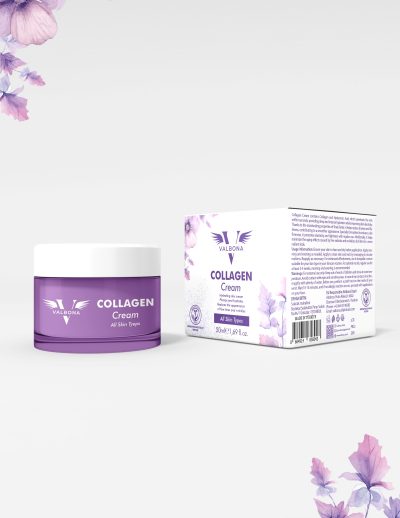 Valbona Collagen Cream - Yoğun Nemlendirme ve İnce Çizgi Karşıtı Bakım Kremi