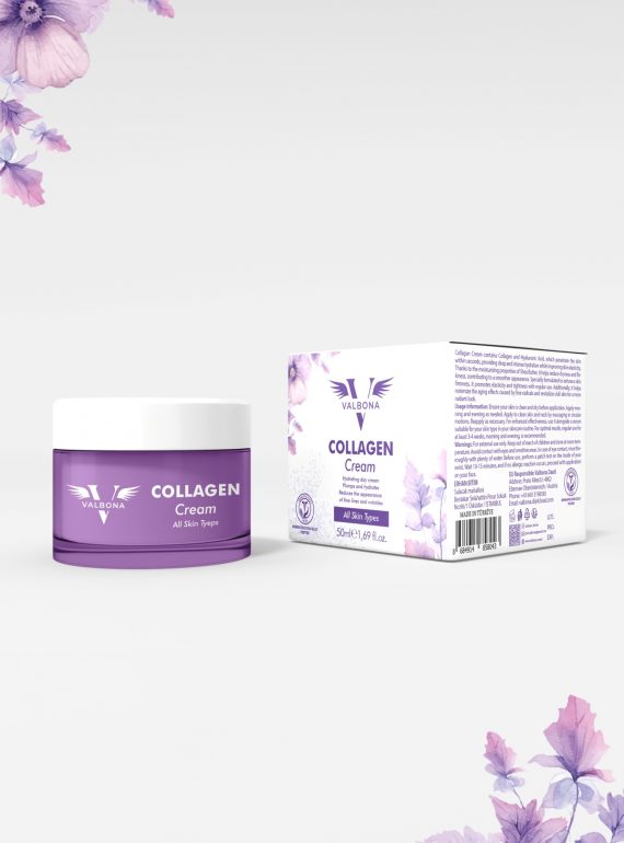 Valbona Collagen Cream - Yoğun Nemlendirme ve İnce Çizgi Karşıtı Bakım Kremi
